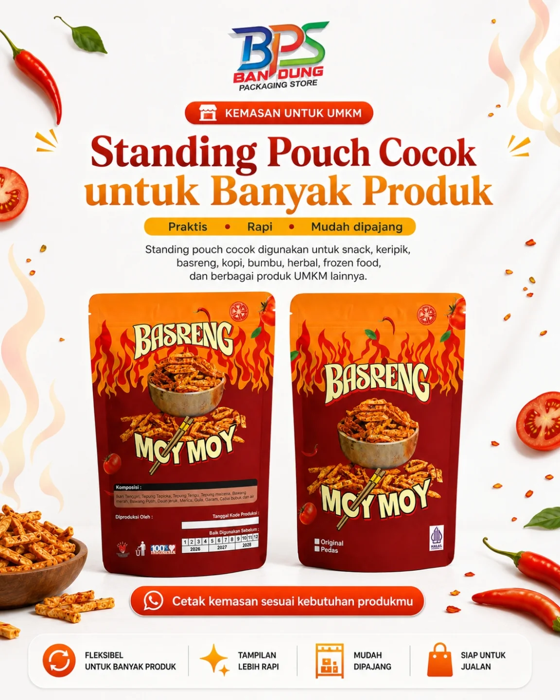 Kemasan Bumbu Dapur